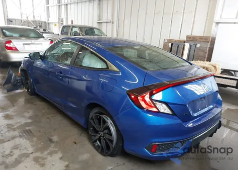 2019 Honda Civic Sport from USA, damaged, VIN 2HGFC4B8XKH304755
